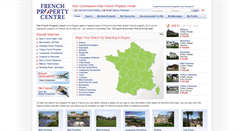 Desktop Screenshot of frenchpropertycentre.com