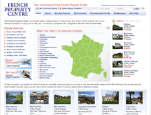 Tablet Screenshot of frenchpropertycentre.com